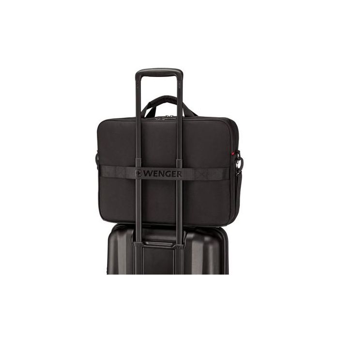 Wenger Maletín para Portátil 17" (43,18cm) con Bolsillo para Tablet, Modelo XE Brief, Color Negro 4 Wenger Maletín para Portátil 17" (43,18cm) con Bolsillo para Tablet, Modelo XE Brief, Color Negro 4