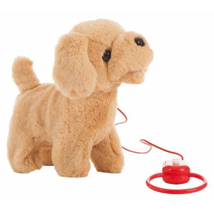 Perrito labrador caja-pilas 22 cm