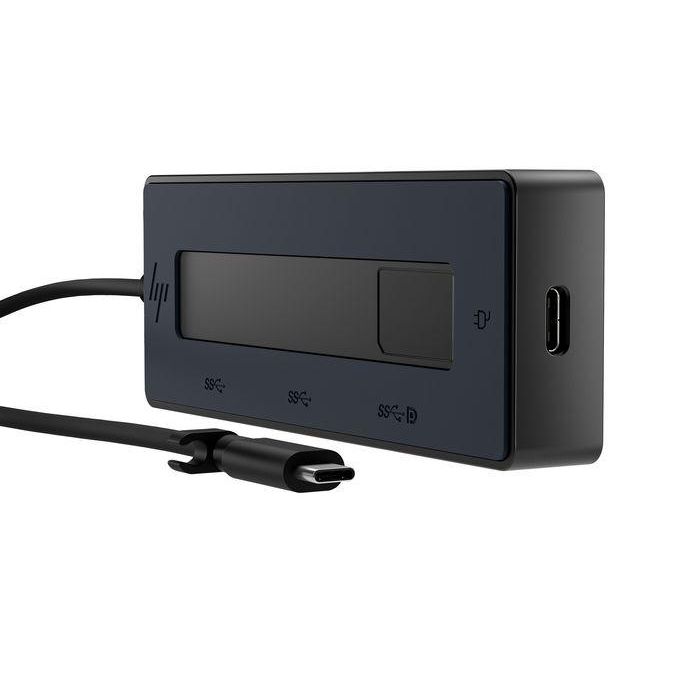 HP Hub USB-C Multiport 4K para Portátiles, Conexión Versátil y Carga HP Hub USB-C Multiport 4K para Portátiles, Conexión Versátil y Carga