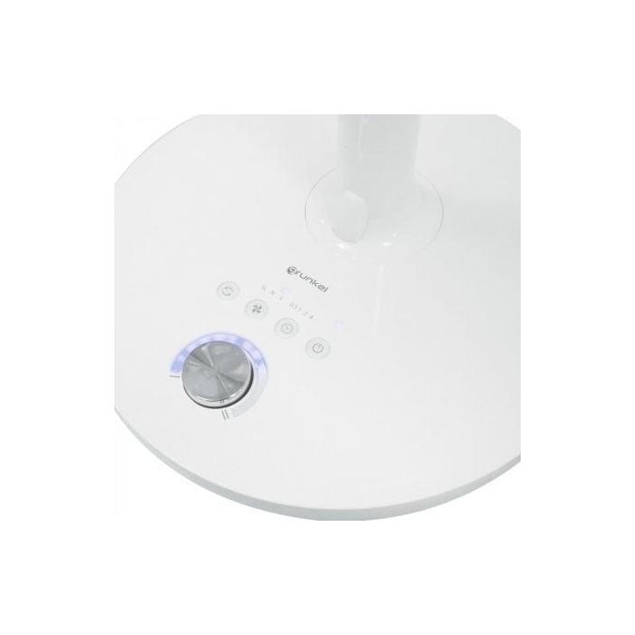 Grunkel Ventilador de Pie 45cm 2-28W Regulable Ultrasilencioso 12 Velocidades 3 Modos Blanco 1 Grunkel Ventilador de Pie 45cm 2-28W Regulable Ultrasilencioso 12 Velocidades 3 Modos Blanco 1