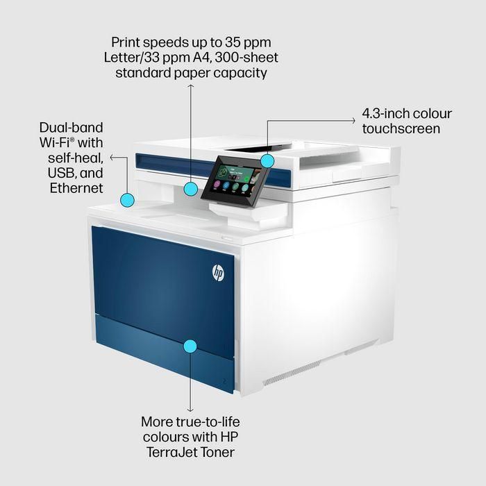 HP 5HH64F Impresora Multifunción Láser Color LaserJet Pro 4302fdw WiFi Dúplex ADF Fax 33ppm Color/B&N Pantalla Táctil para Oficina 11 HP 5HH64F Impresora Multifunción Láser Color LaserJet Pro 4302fdw WiFi Dúplex ADF Fax 33ppm Color/B&N Pantalla Táctil para Oficina 11