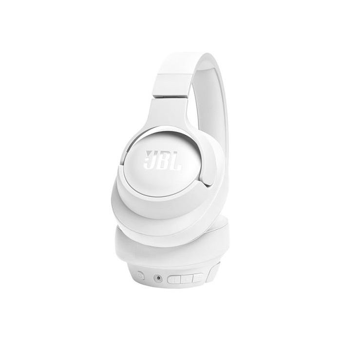JBL Tune 720BT Auriculares Inalámbricos Diadema Blanco Bluetooth 5.3 Sonido Inmersivo 20-20000 Hz Autonomía 76h Carga Rápida USB-C 8