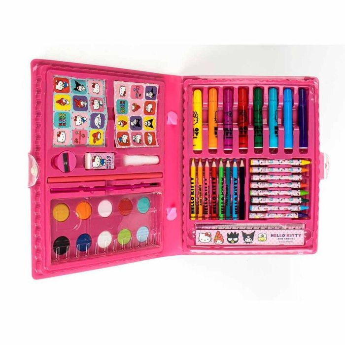 Cerdá Set de Papelería Coloreable Hello Kitty en Caja, Blanco, para Niños +3 Años - Medidas: 26.7x45.3x3.0 cm 3 Cerdá Set de Papelería Coloreable Hello Kitty en Caja, Blanco, para Niños +3 Años - Medidas: 26.7x45.3x3.0 cm 3