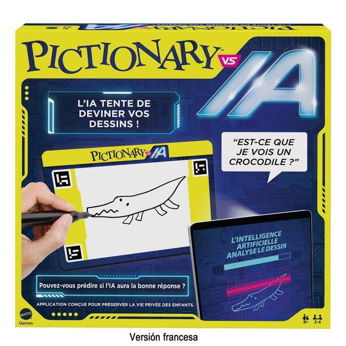 Pictionary Vs Inteligencia Artificial Francés Hyh76 Mattel