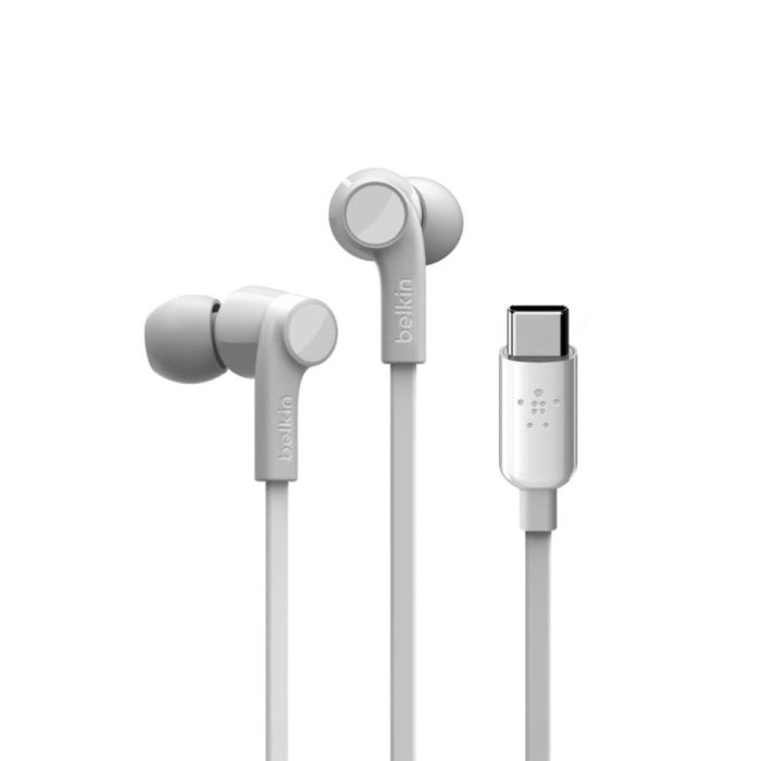 Auriculares con Micrófono Belkin G3H0002BTWHT Blanco