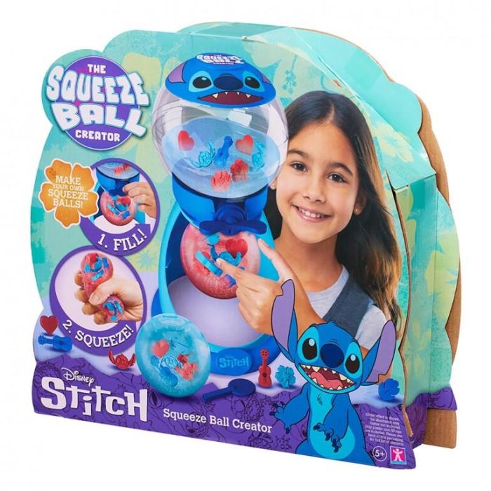 Bandai The Squeeze Ball Maker Stitch - Creador de Pelotas para Apretar Disney Stitch 3