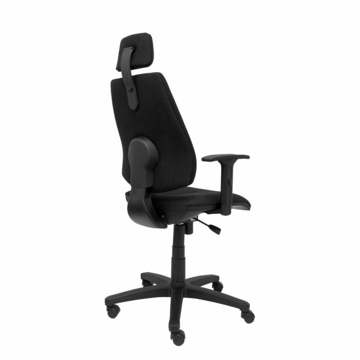 Silla de Oficina con Cabecero Montalvos P&C LI840CB Negro 1 Silla de Oficina con Cabecero Montalvos P&C LI840CB Negro 1