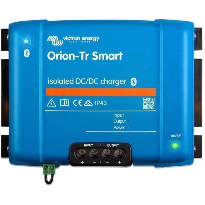 Victron Energy Cargador inteligente DC-DC Orion-Tr 12/24V 12A no aislado con Bluetooth y carga adaptable de 3 etapas