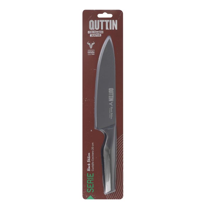 Quttin Cuchillo Cocinero 20 cm Black Edition (8 Unidades) 1