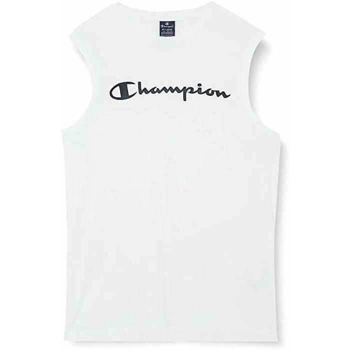Camiseta para Hombre sin Mangas Champion Crewneck Gris S 3 Camiseta para Hombre sin Mangas Champion Crewneck Gris S 3