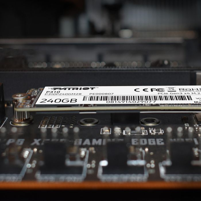 Patriot P310 240 GB M.2 NVMe SSD (PCIe 3.0 x4) para PC/Portátil, 1700 MB/s Lectura, 1000 MB/s Escritura 7 Patriot P310 240 GB M.2 NVMe SSD (PCIe 3.0 x4) para PC/Portátil, 1700 MB/s Lectura, 1000 MB/s Escritura 7