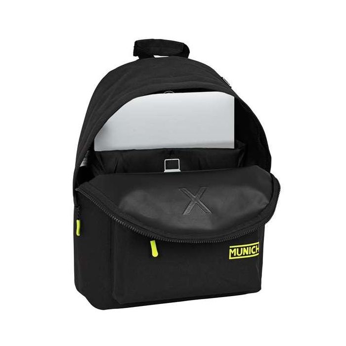 Munich Mochila Basicos para Portatil 14,1" Negro 31x41x16 3 Munich Mochila Basicos para Portatil 14,1" Negro 31x41x16 3