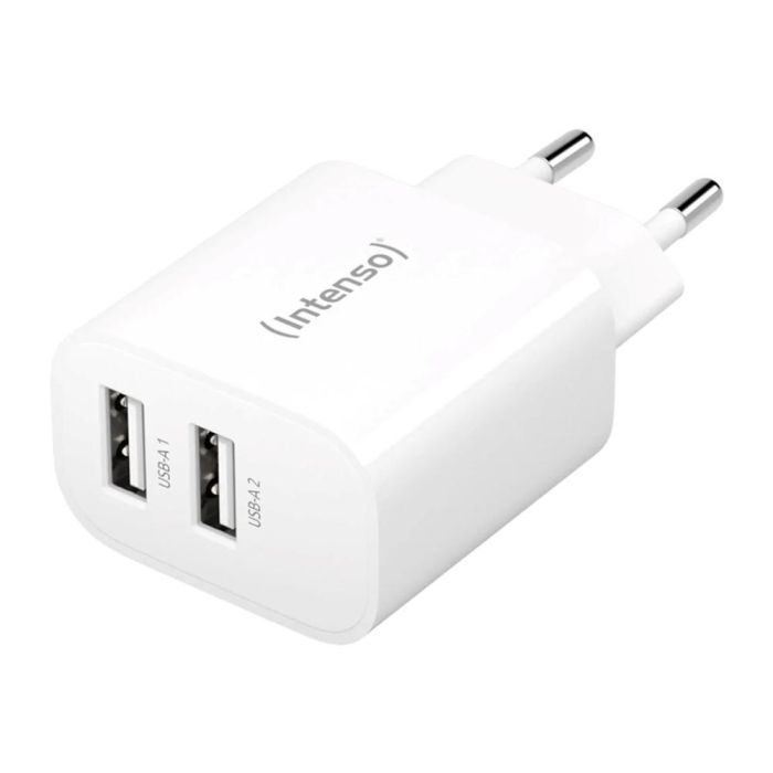 Cargador Pared Intenso W24Aa 2X Usb Cargador Pared Intenso W24Aa 2X Usb