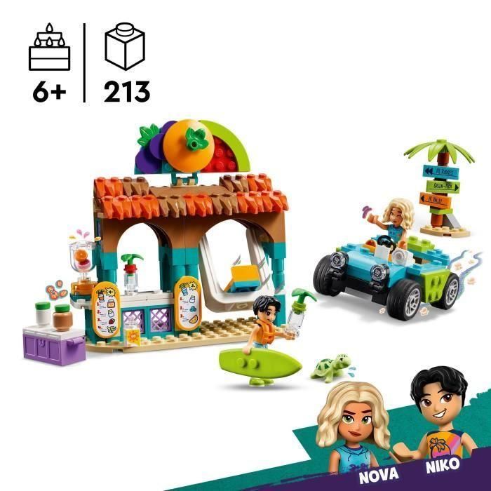 Lego 42625 Friends Beach Smoothie Bar – Set de Bebidas para Niñas y Niños 1