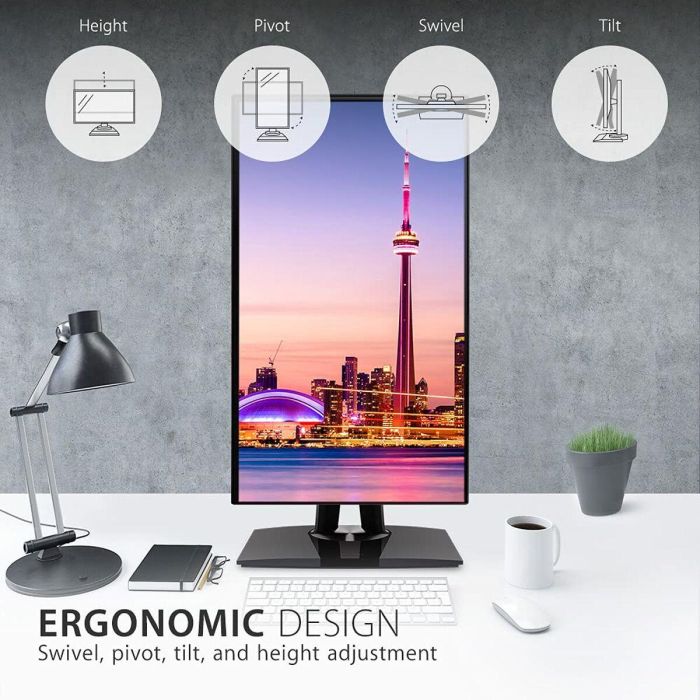 Monitor ViewSonic VA24E1-H Full HD 24" 4 Monitor ViewSonic VA24E1-H Full HD 24" 4