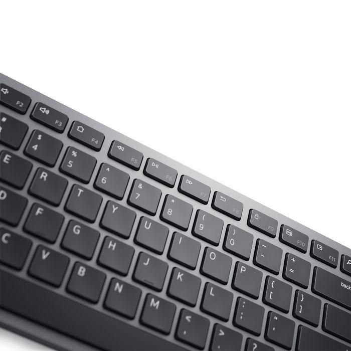 Dell Combo Teclado y Ratón Inalámbrico, 2.4 GHz Bluetooth 5.0, 84/561 g, 1600 dpi