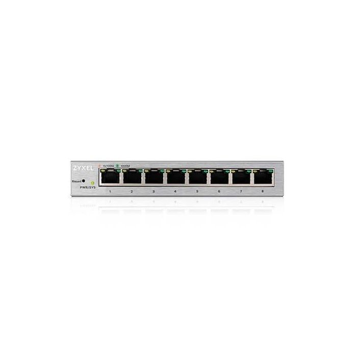 Zyxel GS1200-8 Switch Gestionable 8 Puertos Full Gigabit 2000 Mbps