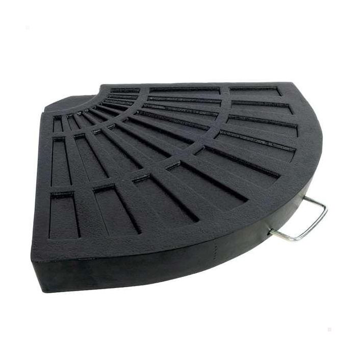 Loseta parasol poliresina 12 kgs 47x64x4cm Loseta parasol poliresina 12 kgs 47x64x4cm