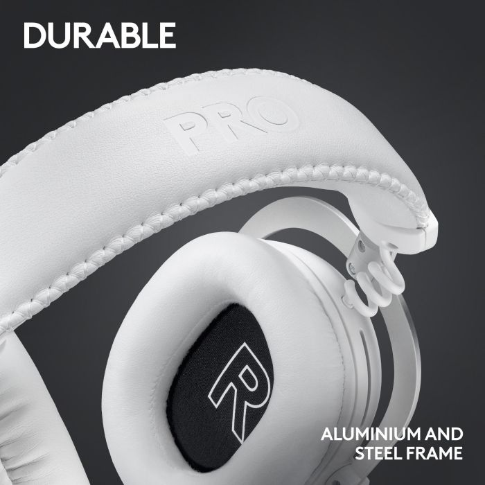 Logitech Auriculares Gaming G Pro X con micrófono cardioide, drivers Graphene 50 mm y tecnología LIGHTSPEED 5