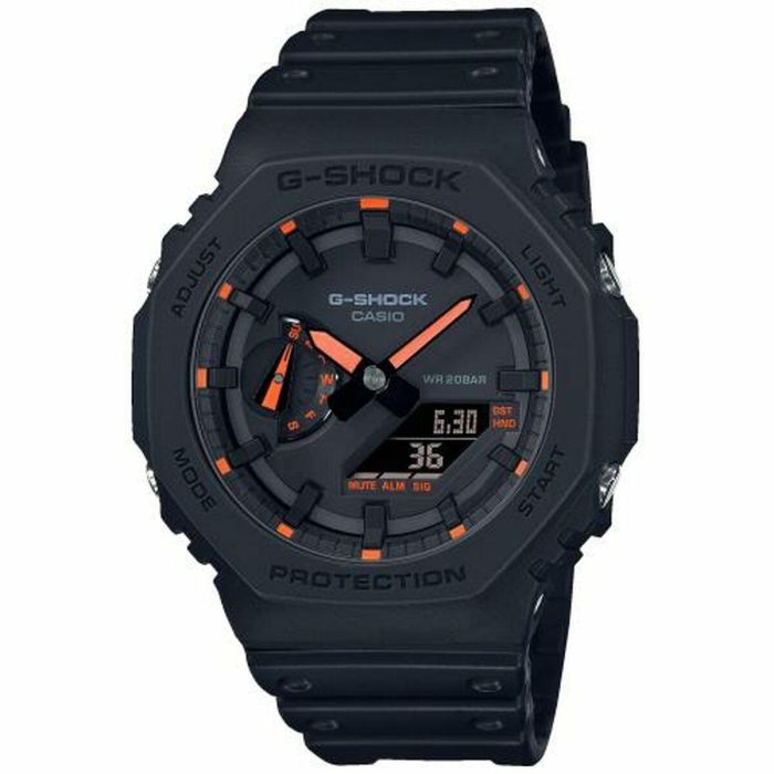 Mira - Casio - G -shock - Resina negra y roja