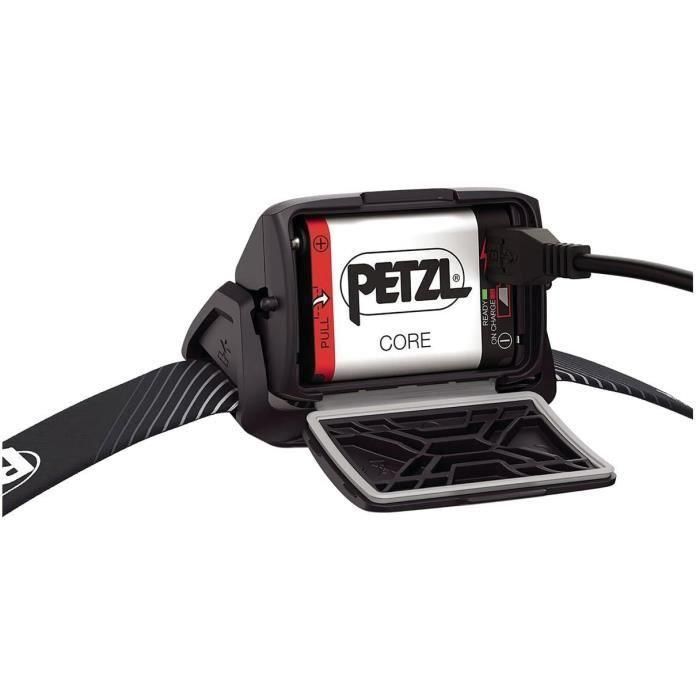 Linterna frontal - PETZL - ACTIK CORE - Pesca / Navegación - 600 lúmenes - Batería recargable incluida - Gris 4