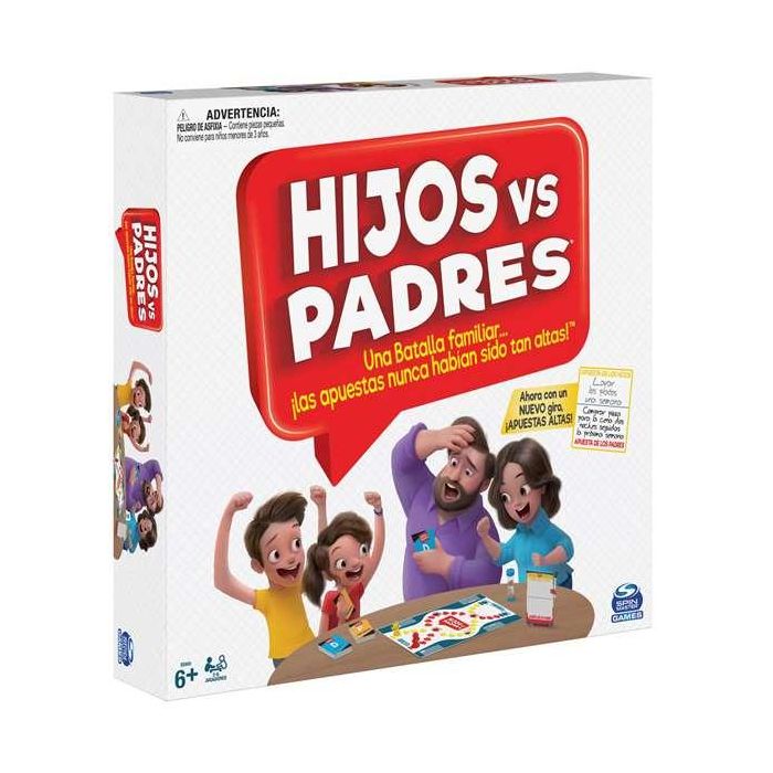 Juego De Mesa Hijos Contra Padres 6065093 Spin Master 5 Juego De Mesa Hijos Contra Padres 6065093 Spin Master 5
