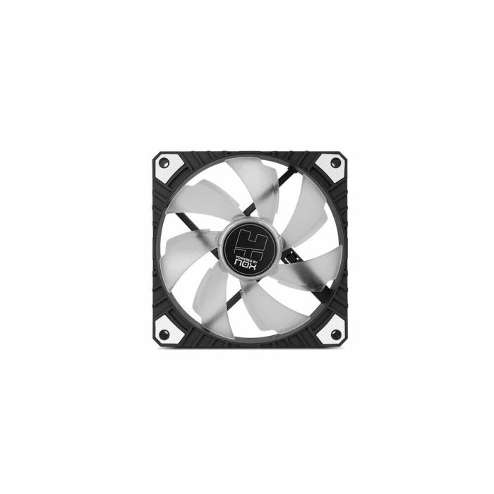Ventilador de Caja Nox-Xtreme H-Fan Pro LED WHITE Ø 12 cm (1 unidad) 1 Ventilador de Caja Nox-Xtreme H-Fan Pro LED WHITE Ø 12 cm (1 unidad) 1