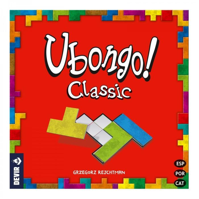 Devir Juego de Mesa Ubongo Versión Trilingüe - 2 a 4 Jugadores, 30 Minutos, Edad 8+ 4 Devir Juego de Mesa Ubongo Versión Trilingüe - 2 a 4 Jugadores, 30 Minutos, Edad 8+ 4