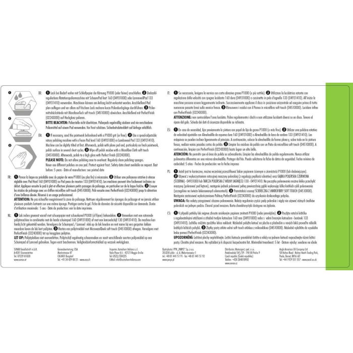 Sonax SX02463000 Pasta de Lijado Altamente Abrasiva 1 L Elimina Rayas 1