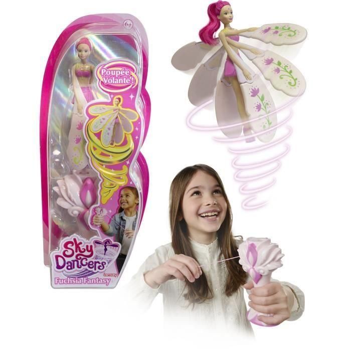 Bailarines del cielo - LANSAY - Fantasía Fucsia - Muñeca voladora - A partir de 6 años Bailarines del cielo - LANSAY - Fantasía Fucsia - Muñeca voladora - A partir de 6 años