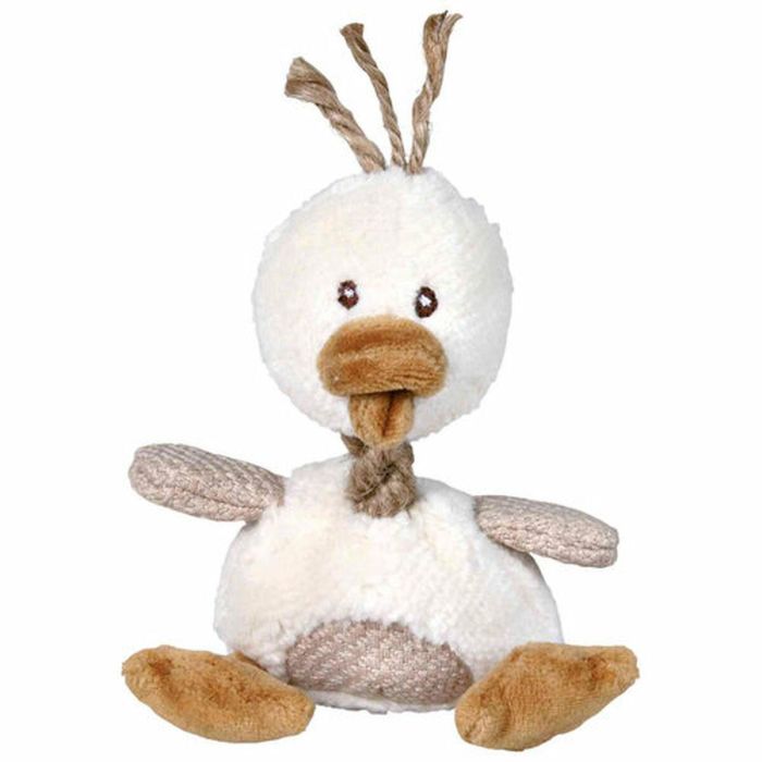 Peluche para perros Trixie Poliéster Felpa Algodón Pato 15 cm 1