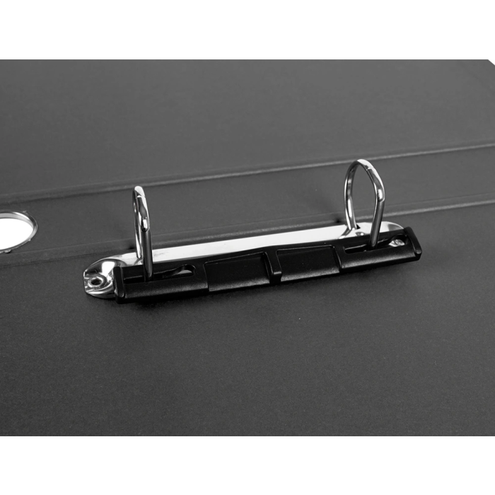 Liderpapel Módulo 4 Archivadores Folio 2 Anillas Mixtas 25mm Negro 6