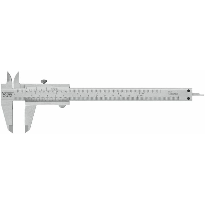 Calibre de profundidad VOGEL Acero Inoxidable 150 mm 1 Calibre de profundidad VOGEL Acero Inoxidable 150 mm 1