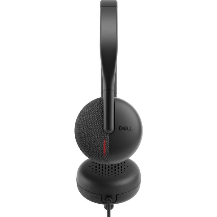 Dell Wh3024 Auriculares Profesionales Cableados USB-C con Micrófono Cancelación Ruido para PC Mac Teams Zoom y Adaptador USB-A Negro 3