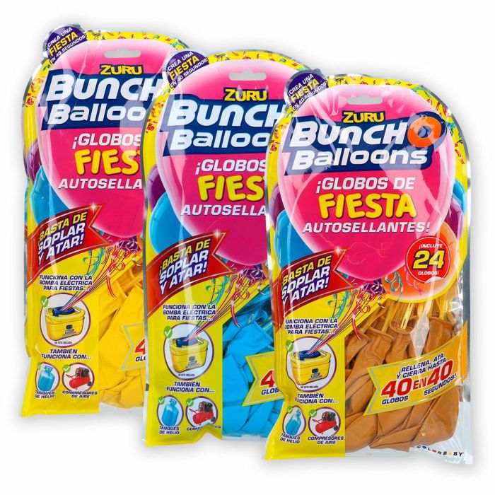 Globos Zuru Bunch-o-Balloons 24 Piezas 20 Unidades 2 Globos Zuru Bunch-o-Balloons 24 Piezas 20 Unidades 2