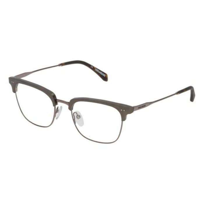 Montura de Gafas Hombre Zadig & Voltaire VZV18552568K Gris Ø 52 mm Montura de Gafas Hombre Zadig & Voltaire VZV18552568K Gris Ø 52 mm