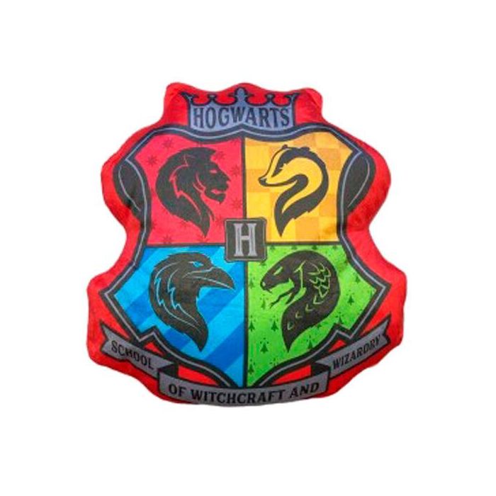 WARNER BROS. DISCOVERY Cojín Harry Potter Hogwarts 3D 35cm