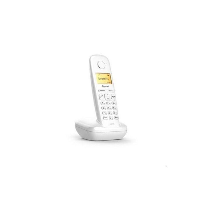 Gigaset S30852-H2802-D202 Teléfono Inalámbrico A170 Blanco - Pantalla Iluminada, ECO DECT, Agenda 50 Contactos, 200h Standby 2 Gigaset S30852-H2802-D202 Teléfono Inalámbrico A170 Blanco - Pantalla Iluminada, ECO DECT, Agenda 50 Contactos, 200h Standby 2
