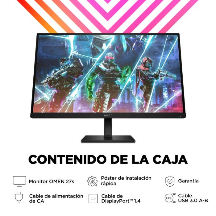 Monitor Gaming HP 780G5E9#ABB Full HD 27" 34 Monitor Gaming HP 780G5E9#ABB Full HD 27" 34