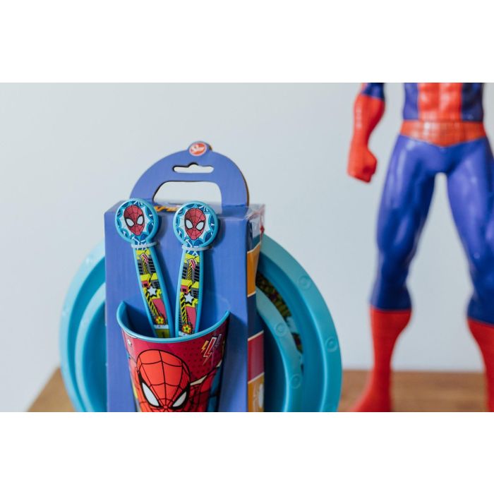 Spiderman Set de Comida Fácil 5 Piezas en Caja de Regalo CZ11313 3 Spiderman Set de Comida Fácil 5 Piezas en Caja de Regalo CZ11313 3