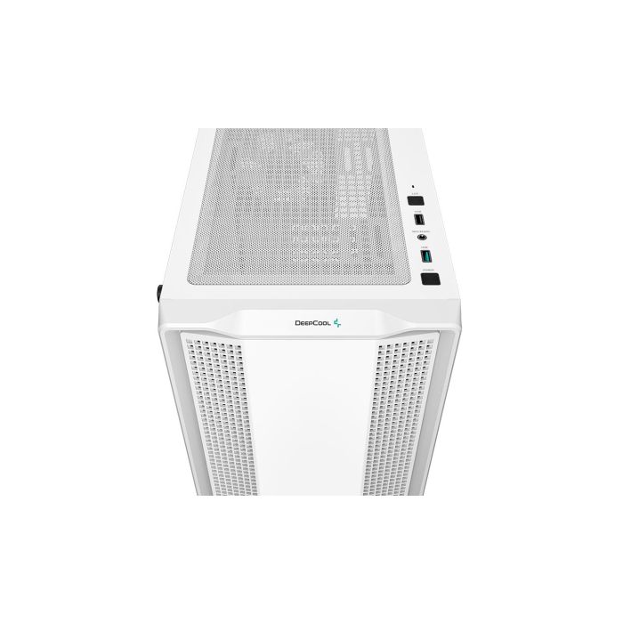 DeepCool CC360 Caja Gaming Micro-ATX Blanco con Ventana de Vidrio Templado y 3 Ventiladores ARGB 7 DeepCool CC360 Caja Gaming Micro-ATX Blanco con Ventana de Vidrio Templado y 3 Ventiladores ARGB 7