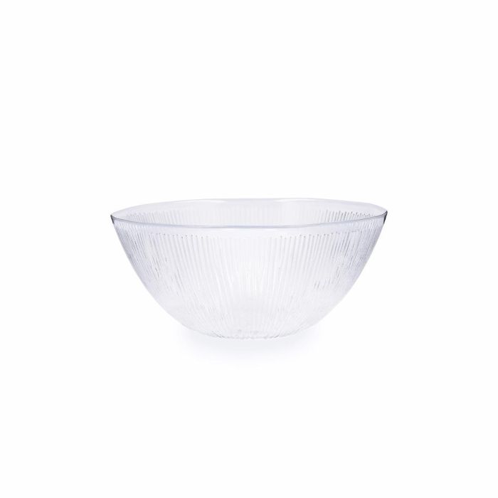 Quid Bol Lonja Vidrio Transparente Con Relieve 15,5 cm (6 Unidades) 1