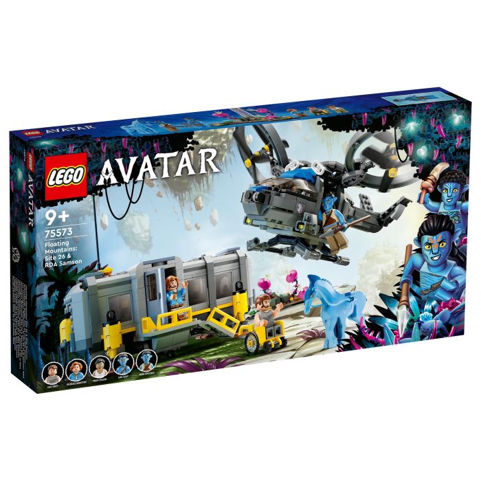 LEGO 75574 Avatar Montañas Flotantes: Sector 26 y Samson de la RDA, Juego de Construcción, 887 Piezas, a Partir de 9 Años