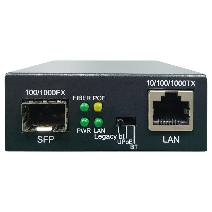 Level One GVT-2016 Convertidor Ethernet a SFP 10/100/1000T RJ45 PoE 90W 2 Level One GVT-2016 Convertidor Ethernet a SFP 10/100/1000T RJ45 PoE 90W 2