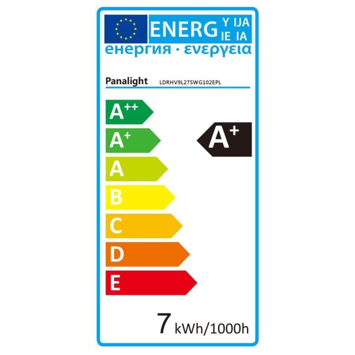 Lámpara Led Dicroica 120º Gu10 De 7W 2700K Pack De 4 PANASONIC-PANALIGHT LDRHV9L27SWG102EPL-4x 4