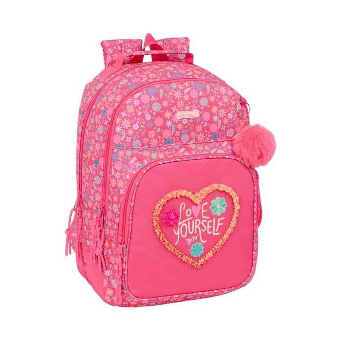 Mochila Safta Doble Con Cantoneras Adaptable A Carro Safta Feeling 420x320x150 mm Mochila Safta Doble Con Cantoneras Adaptable A Carro Safta Feeling 420x320x150 mm