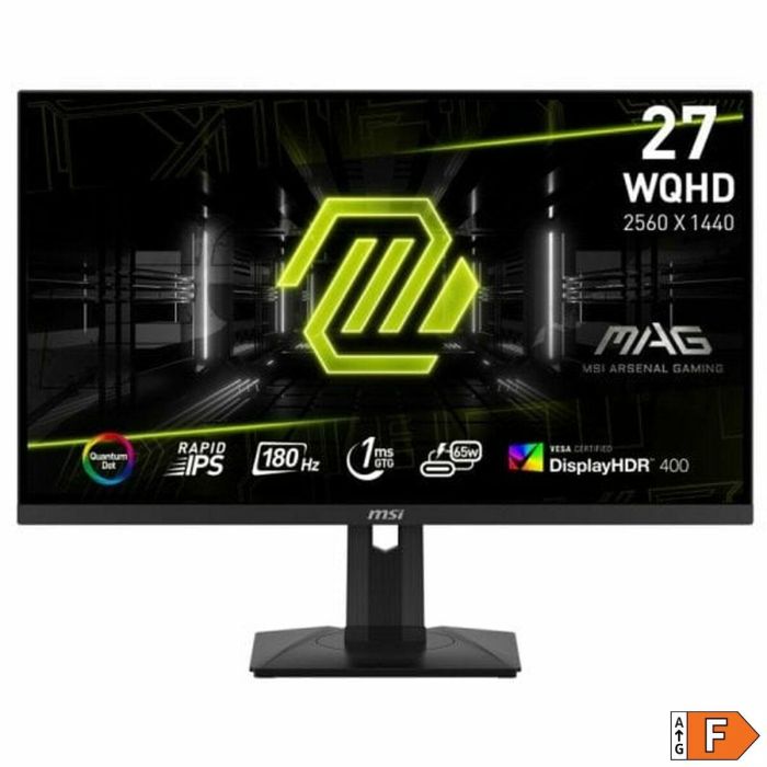 Monitor Gaming MSI MAG 274QRF QD E2 27" 180 Hz Wide Quad HD 4 Monitor Gaming MSI MAG 274QRF QD E2 27" 180 Hz Wide Quad HD 4