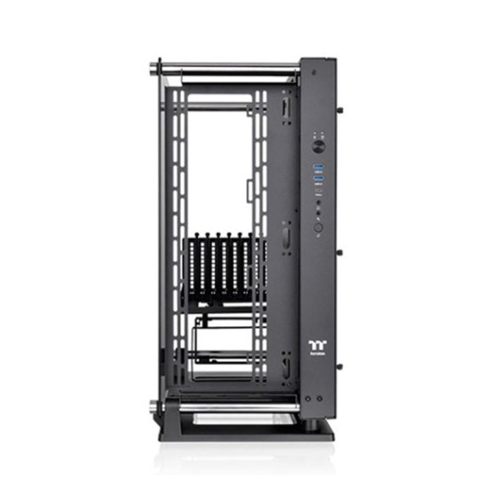 Thermaltake Core P3 TG Pro Caja de PC Midi Tower Negra con Cristal Templado, Compatible con Fuentes PS2, Soporta Discos 2.5/3.5" 2