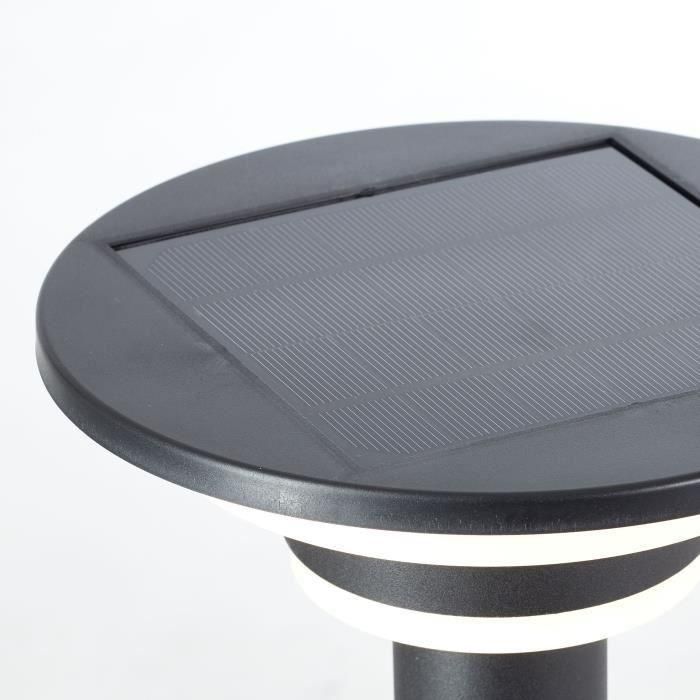 Brilliant GARVINA BRI4004353437748 Terminal de exterior solar LED con detector de movimiento, acero inoxidable y plástico, 4W, Negro 2 Brilliant GARVINA BRI4004353437748 Terminal de exterior solar LED con detector de movimiento, acero inoxidable y plástico, 4W, Negro 2