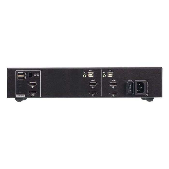 Aten CS1142DP4 KVM Switch USB DisplayPort Dual Display Seguro PSD PP v4.0 Compliant 2 Puertos 1 Aten CS1142DP4 KVM Switch USB DisplayPort Dual Display Seguro PSD PP v4.0 Compliant 2 Puertos 1